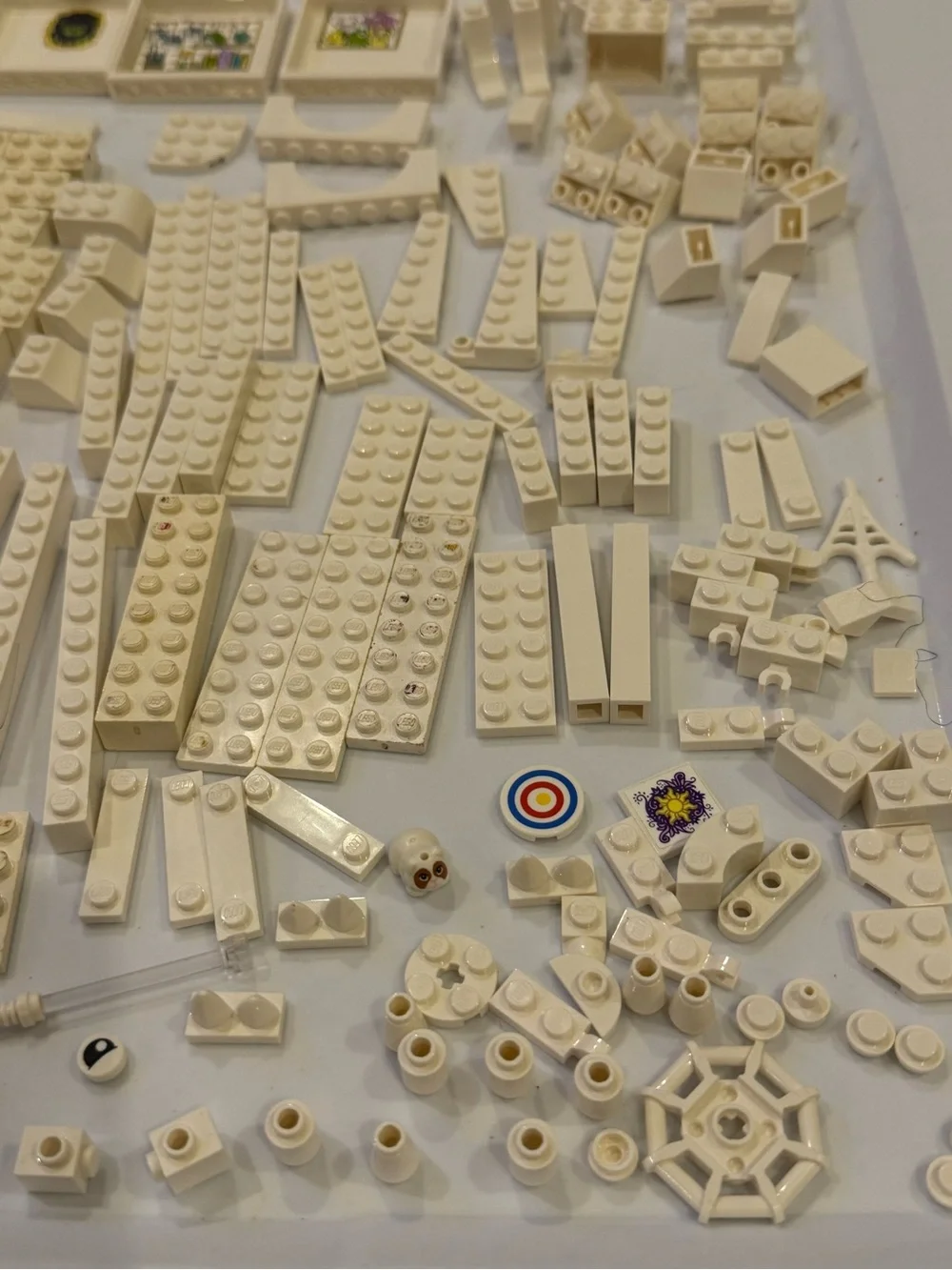 LEGO white Tonka boat pieces parts blocks elements lot